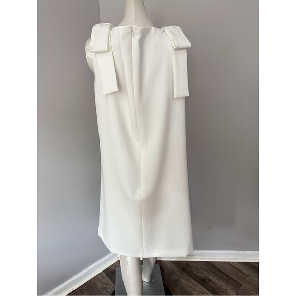 NWT Carolina Herrera Bow Strap Shift Dress Size 12 $1490 - Picture 10 of 12